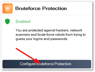 Quick Start Bruteforce Protection