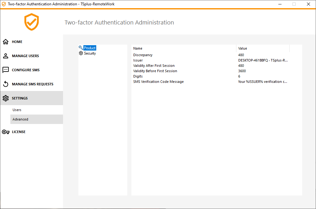Two-factor Authentication-Advanced-Settings