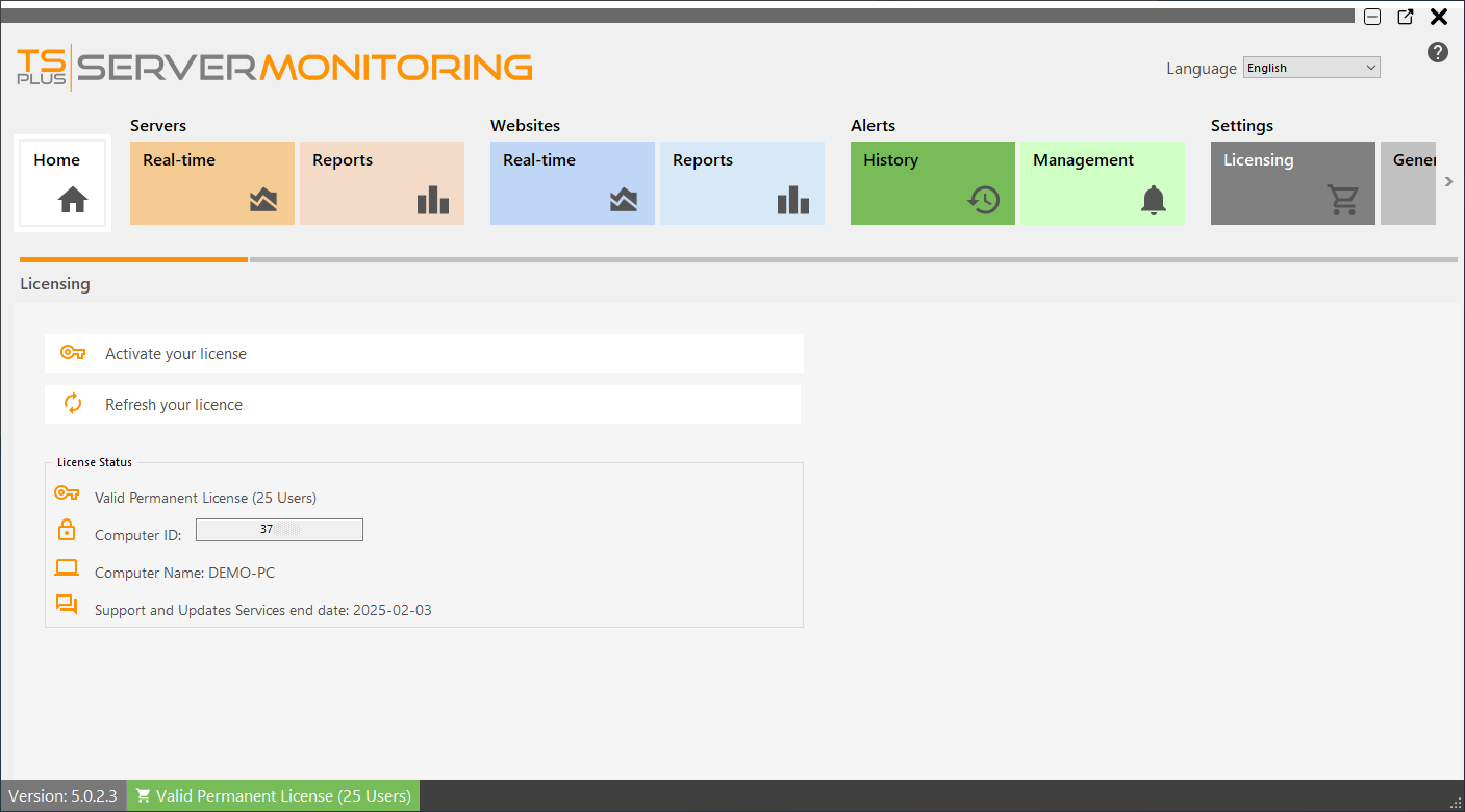 License Screenshot 3