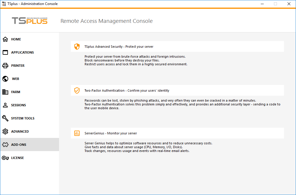 Admin Tool Web Screen
